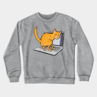 Marmalade and the Laptop S1 E1 Crewneck Sweatshirt